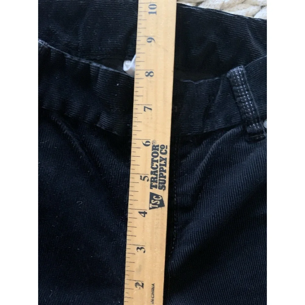 Women's 4R J Crew Corduroy Black Pants Favorite Fit flare y2k cotton ribbed‎